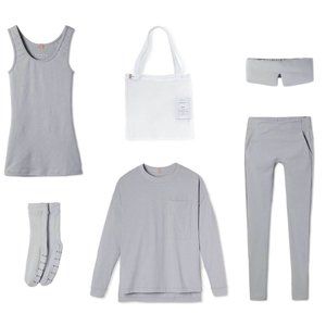 Lunya - The Travel Kit - Ambient grey heather – size Medium